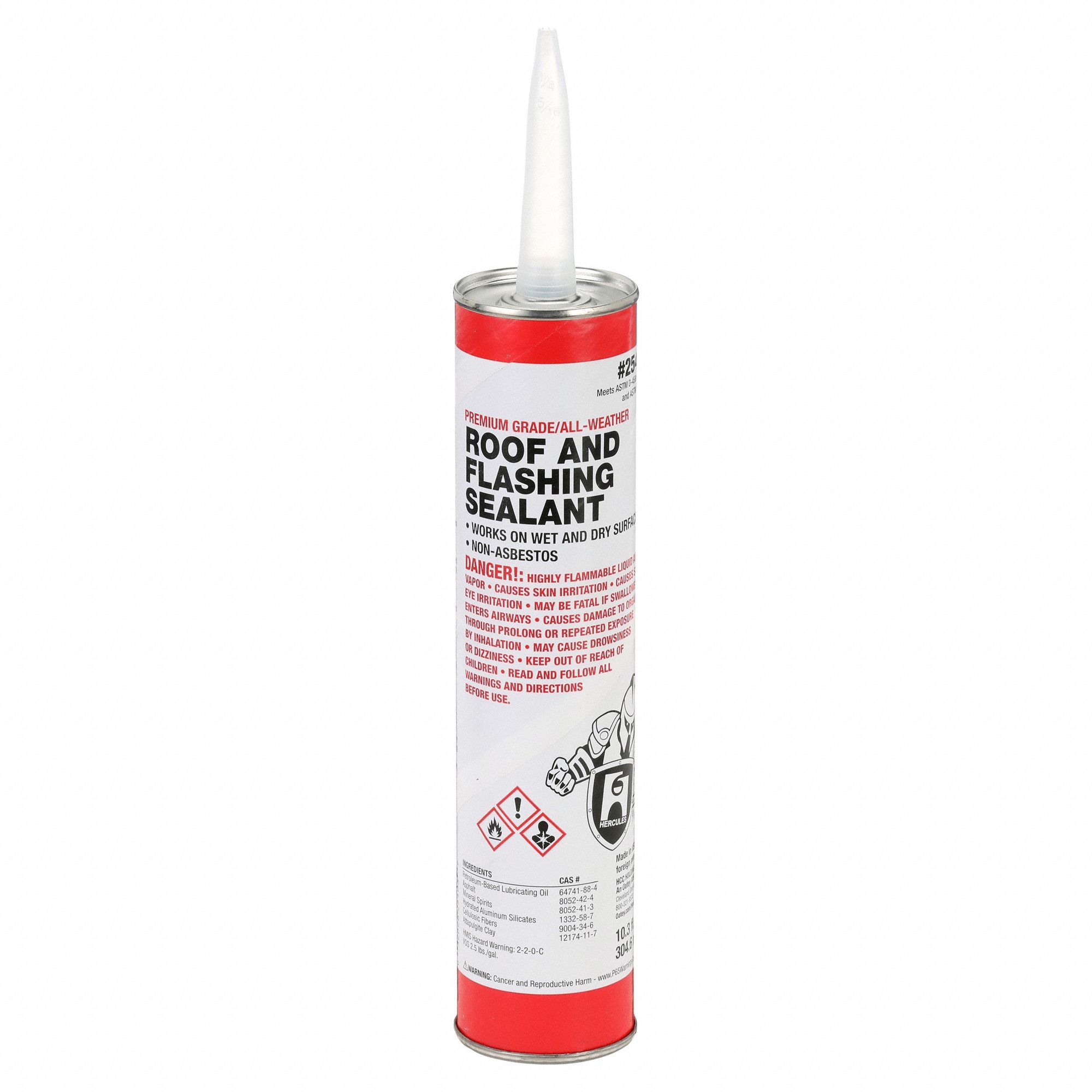Roofing Sealant: Black, 10.3 oz