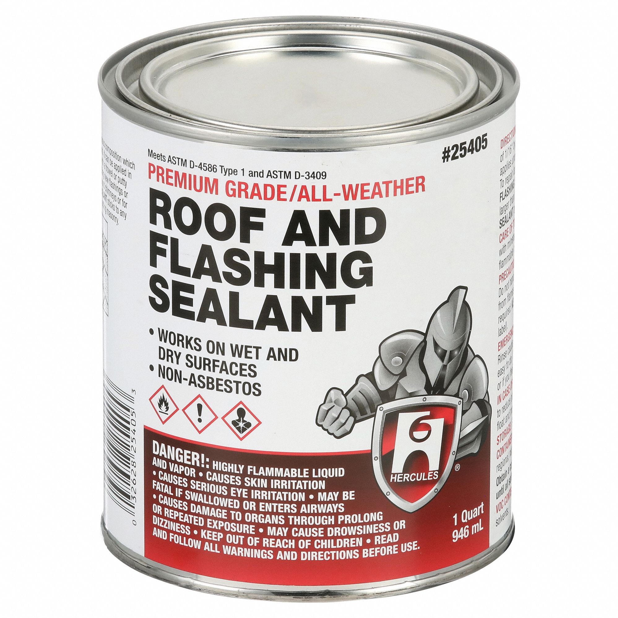 Roofing Sealant: Black, 1 qt