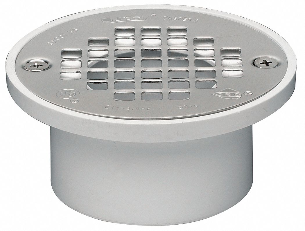 OATEY PVC, Round, General Purpose Drain, Solvent Weld, Pipe Dia