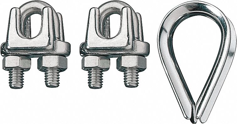 Rope Clips - Hooks & Clips - Miscellaneous Hardware & Accessories