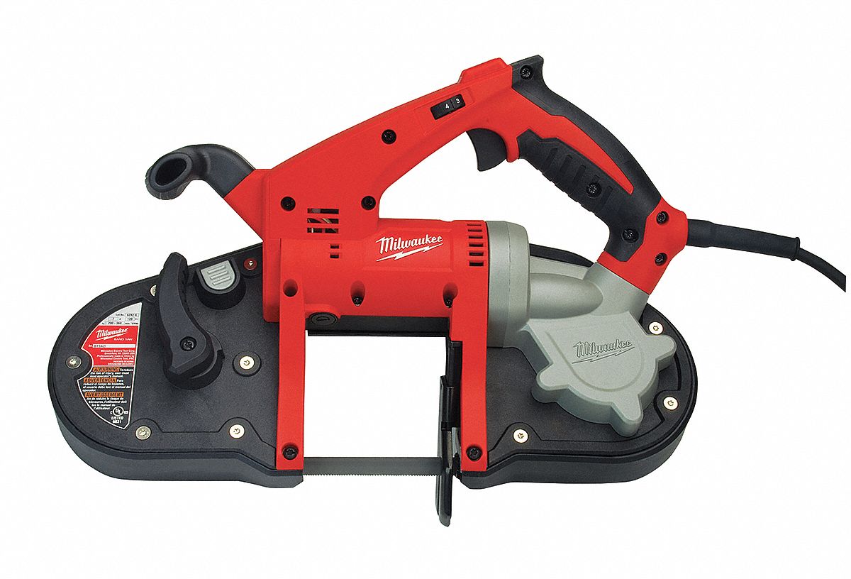 MILWAUKEE Corded, Band Saw, Compact, 7.0 A Current - 4FTJ2|6242-6