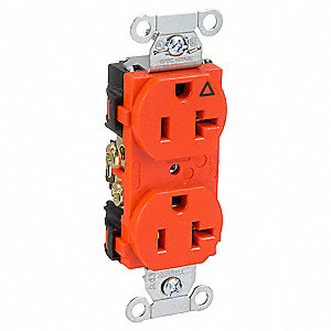 RECEPTACLE,ISO.GND,5-20R,INDUSTRIAL