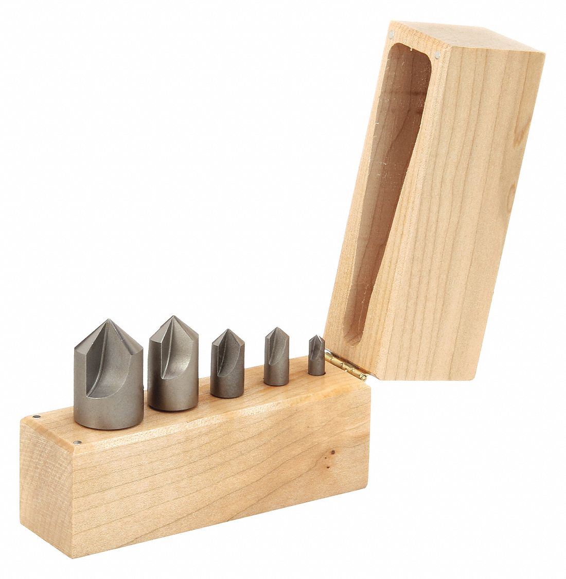 KEO, High Speed Steel, Bright (Uncoated) Finish, Countersink Set