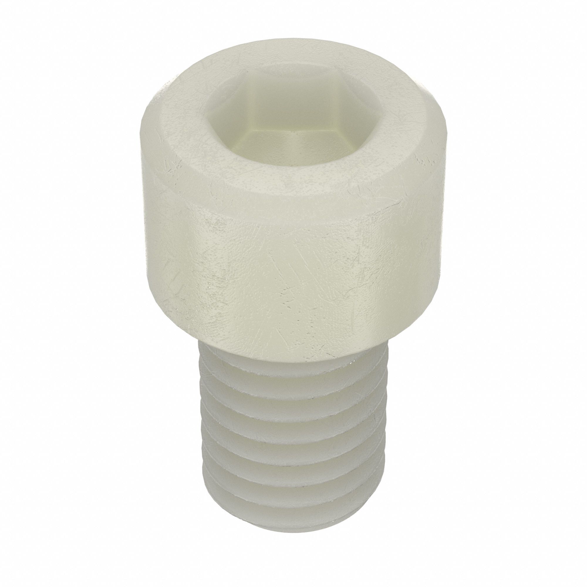 Socket Head Cap Screw: 1/2"-13 Thread Size, 3/4 in Lg, Std, Plain, Nylon, Not Graded, 5 PK