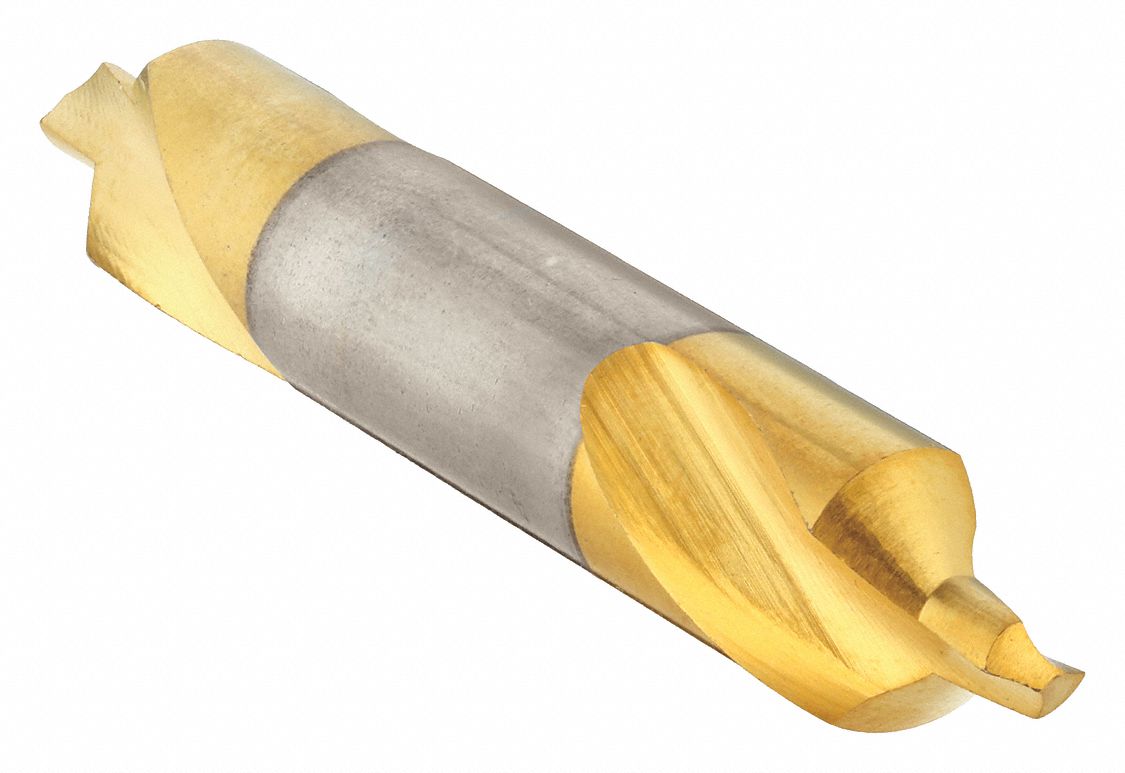 KEO, 5 Drill Size, 7/16 in Body Dia., Center Drill 4FVX710582TiN