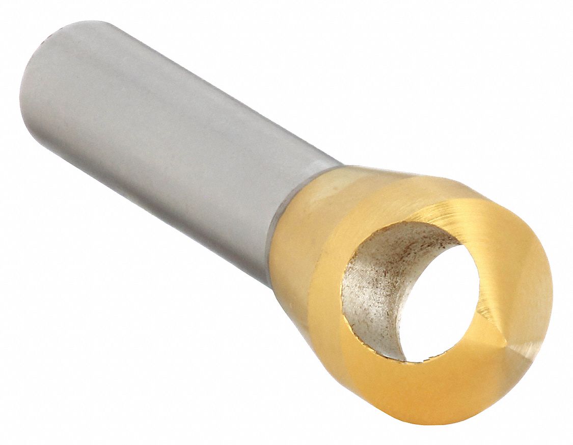 KEO Countersink: 5/16 in Body Dia., 1/4 in Shank Dia., TiN Finish, 1 7/8 in  Overall Lg, Cobalt