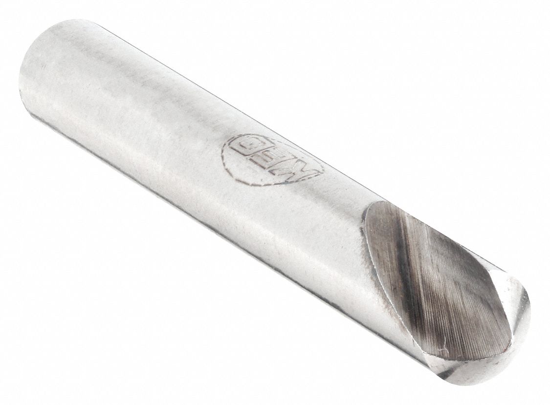 Countersink: 3/16 in Body Dia., 3/16 in Shank Dia., Bright (Uncoated) Finish, High Speed Steel