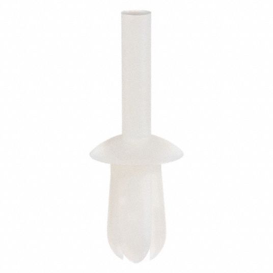 Inch, Dome, Push-In Rivet,White,Dome,5/8
