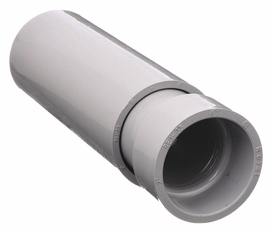 PVC 3 In Trade Size Expansion Conduit Coupling 4FYA1 5144038 Grainger