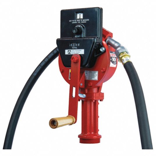 FILLRITE Hand Operated Drum Pump Rotary, 55 gal For Container Size, 1,500 SUS Max. Viscosity