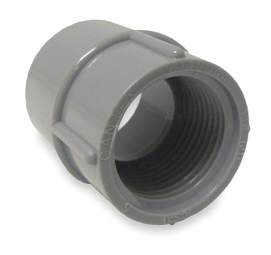 CANTEX Female Adapter, Conduit Fitting Type Adapter, Conduit Trade Size