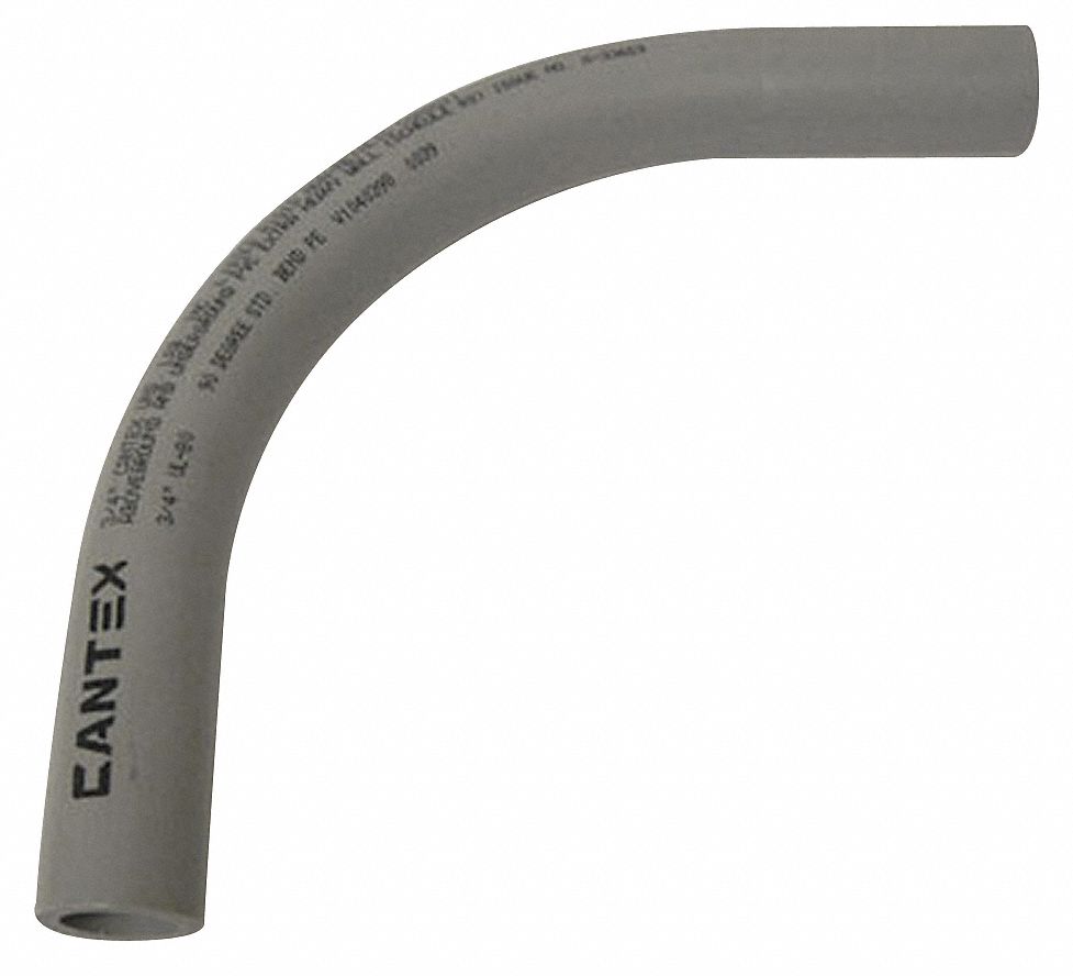 CANTEX Elbow 90 Degree, Conduit Fitting Type Elbow, Conduit Trade Size