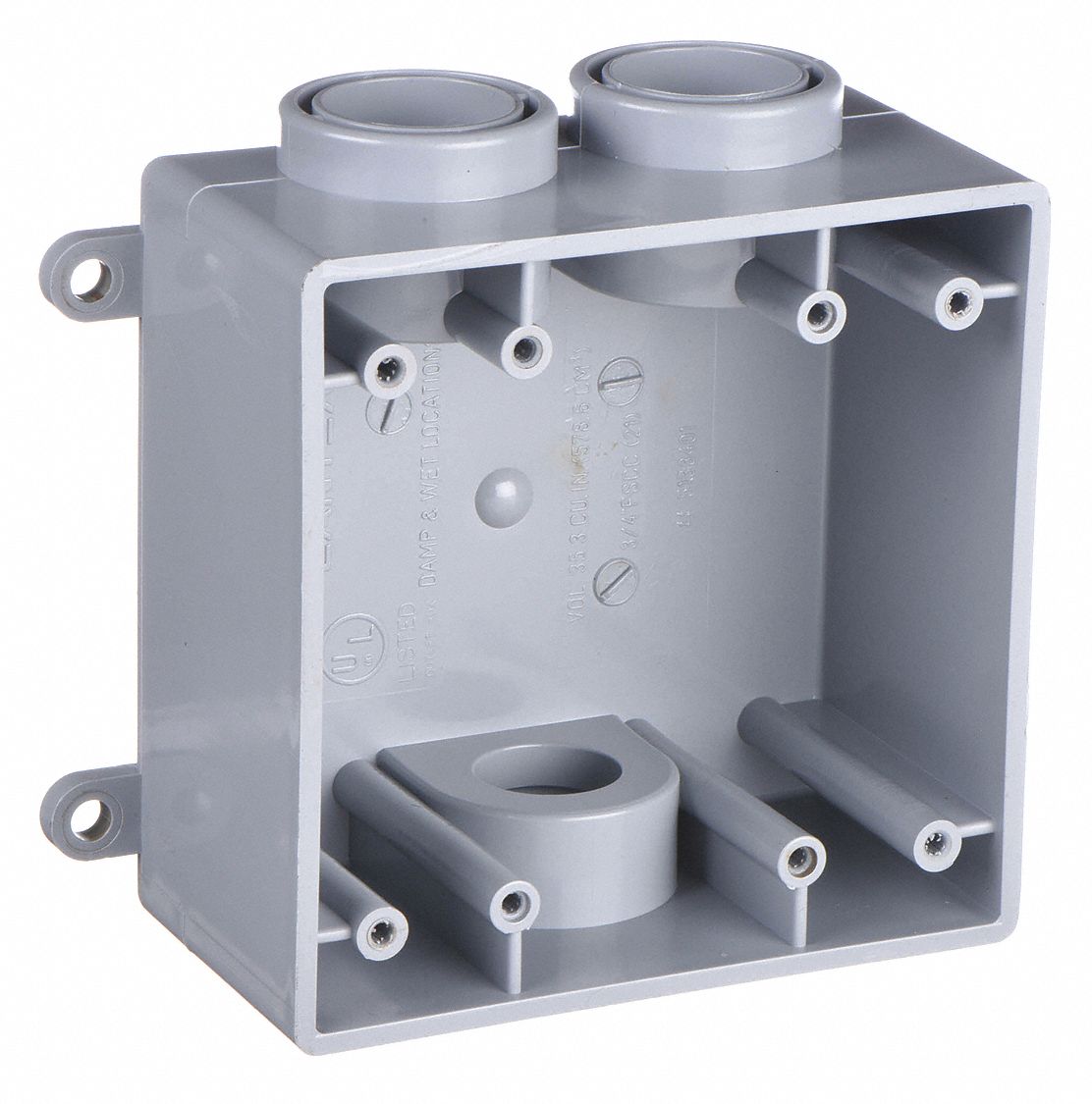 Cantex Weatherproof Electrical Box Gang Inlet Pvc Gray Pvc | My XXX Hot ...