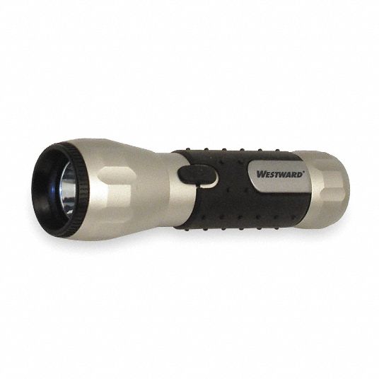 GRAINGER APPROVED General Purpose LED Handheld Flashlight, Aluminum