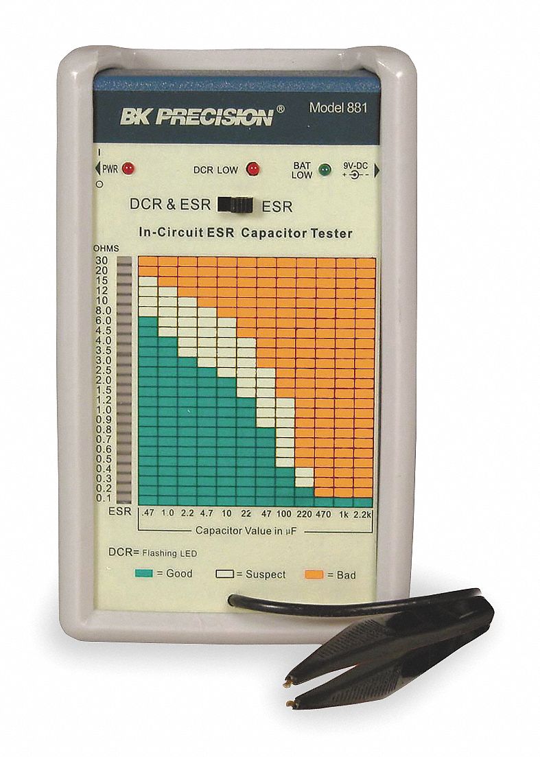 B&K Precision B K Precision 881 B&k Precision InCircuit ESR/DC