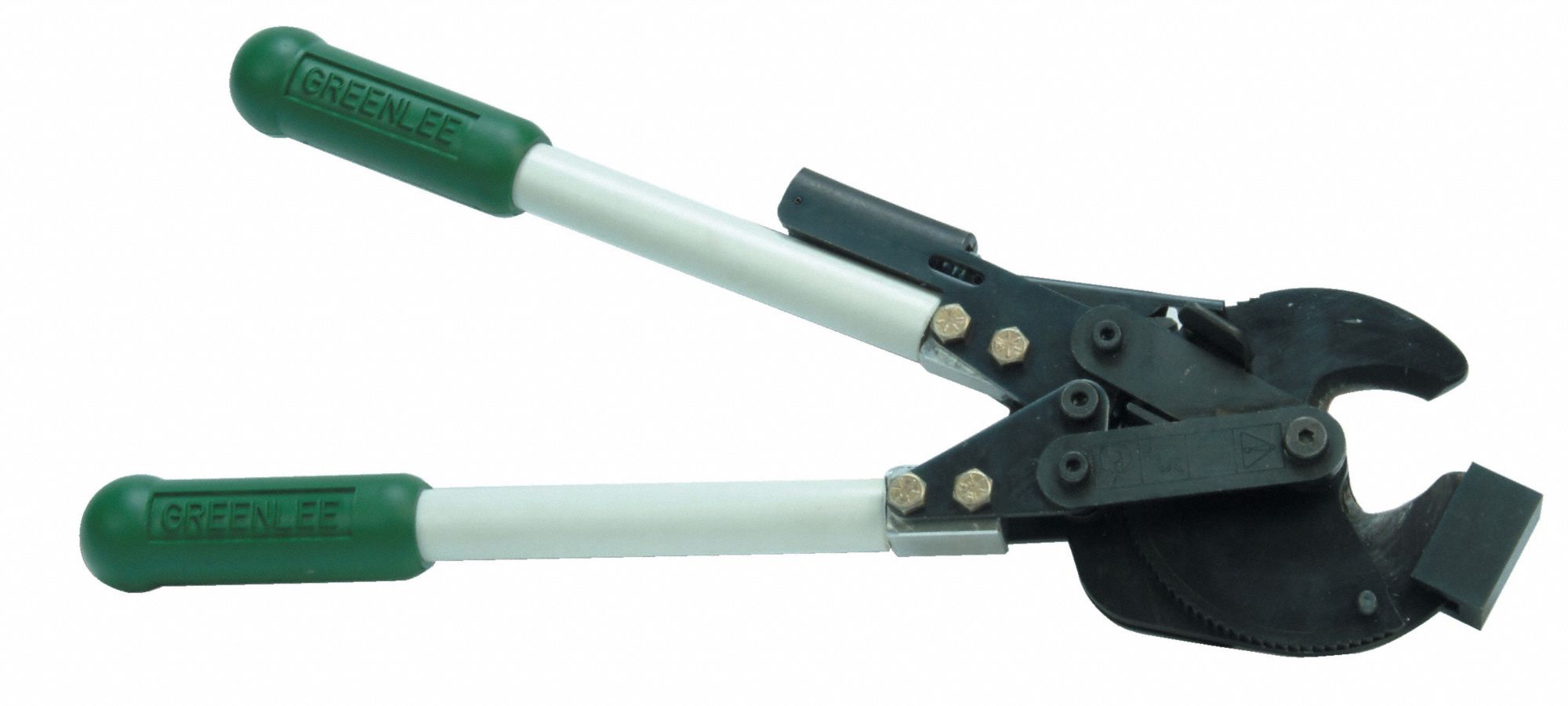 GREENLEE, Fiberglass Handle, Center, Ratchet Cable Cutter 4GA99776 Grainger