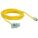 EXTENSION CORD, 25 FT CORD, 12 AWG WIRE SIZE, 12/3, SJTOW, NEMA 5-15P, YELLOW