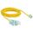 LIGHTED EXTENSION CORD, 25 FT, 12 AWG WIRE SIZE, 12/3, SJTOW, NEMA 5-15P, YELLOW