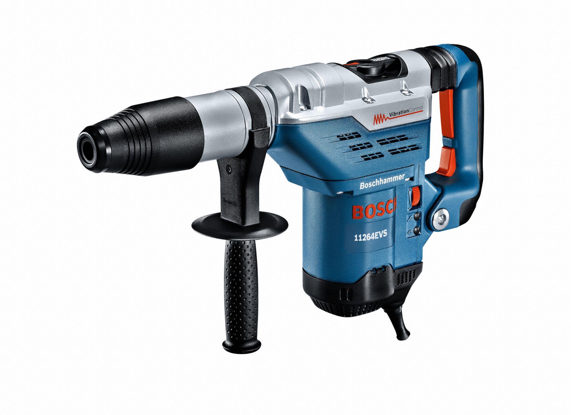 BOSCH ROTARY HAMMER KIT CORDED SDS MAX L HANDLE 4 IN