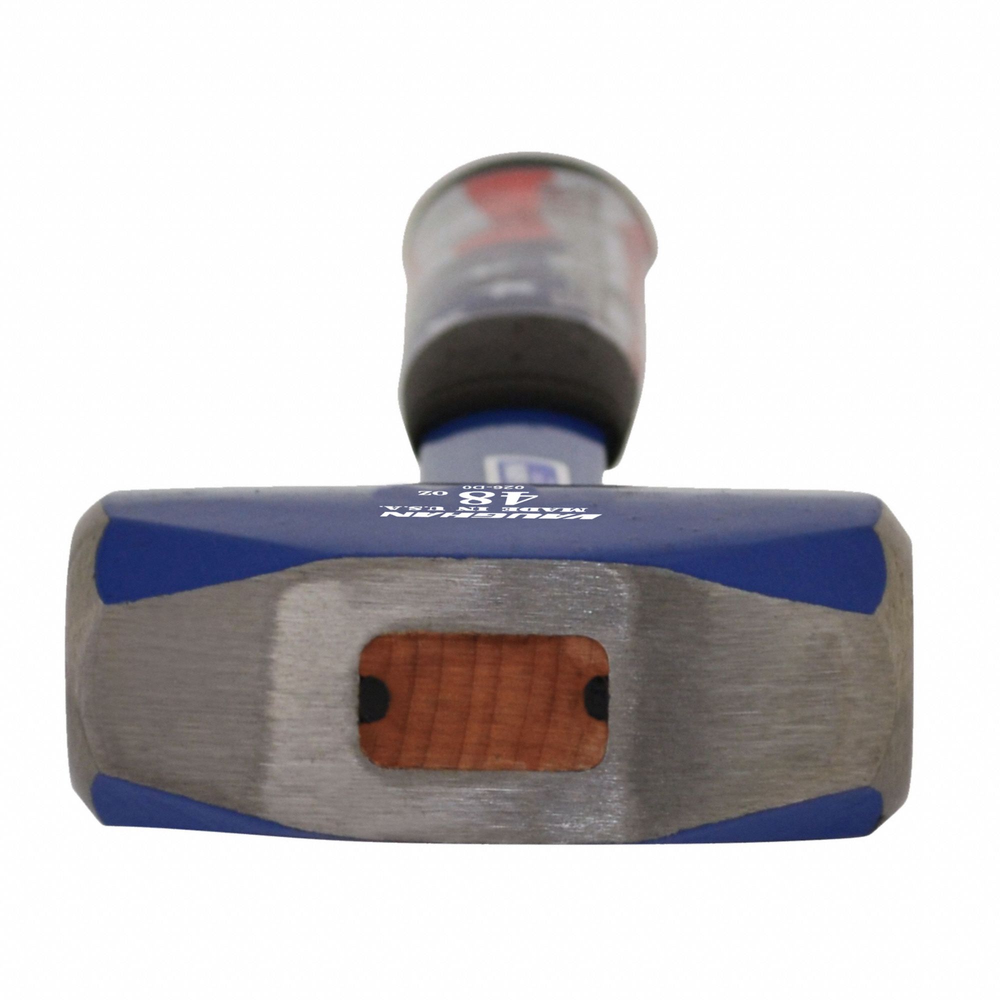 VAUGHAN Steel Drilling Hammer Steel Handle, 3 lb Head Wt, 1 3/8 in Dia