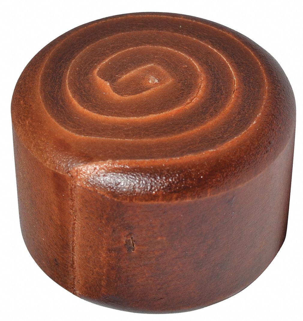 Hammer Tip: Soft, Rawhide, 2 3/4 in Dia, Clamping Head, Soft, Compatible with 4GB48, Vaughan, 275RF