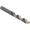 Black-&-Gold Finish High-Speed Steel Mechanics-Length Drill Bits