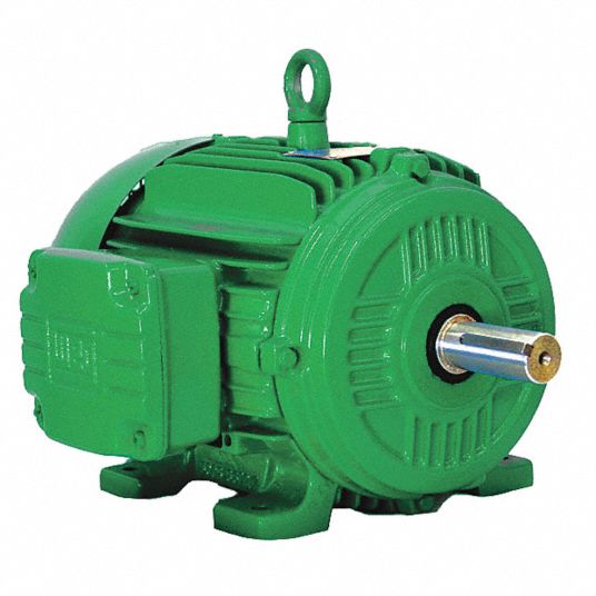 General Purpose Motor, 5 HP, 3-Phase, Nameplate RPM 3510