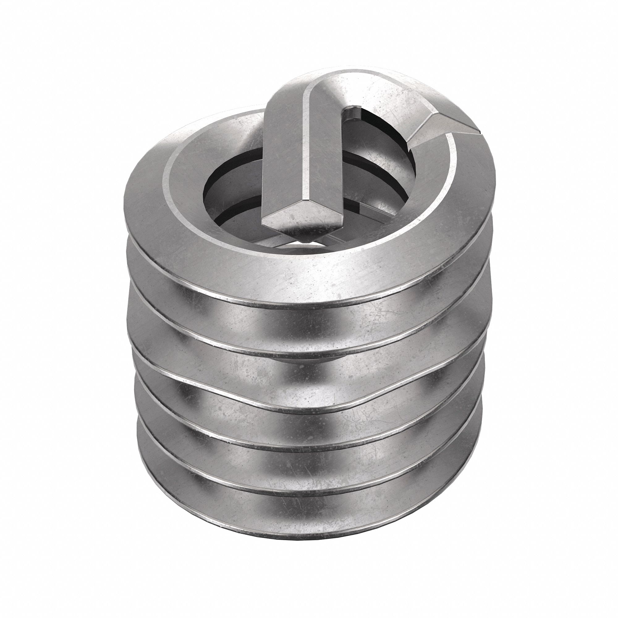 HELICOIL, Screw Locking, 304 Stainless Steel, Helical Insert 4GCY7