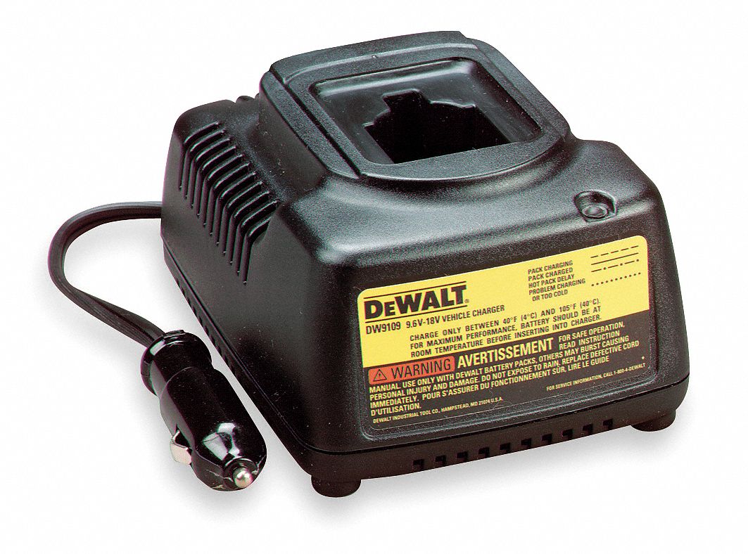 dewalt vehicle battery charger