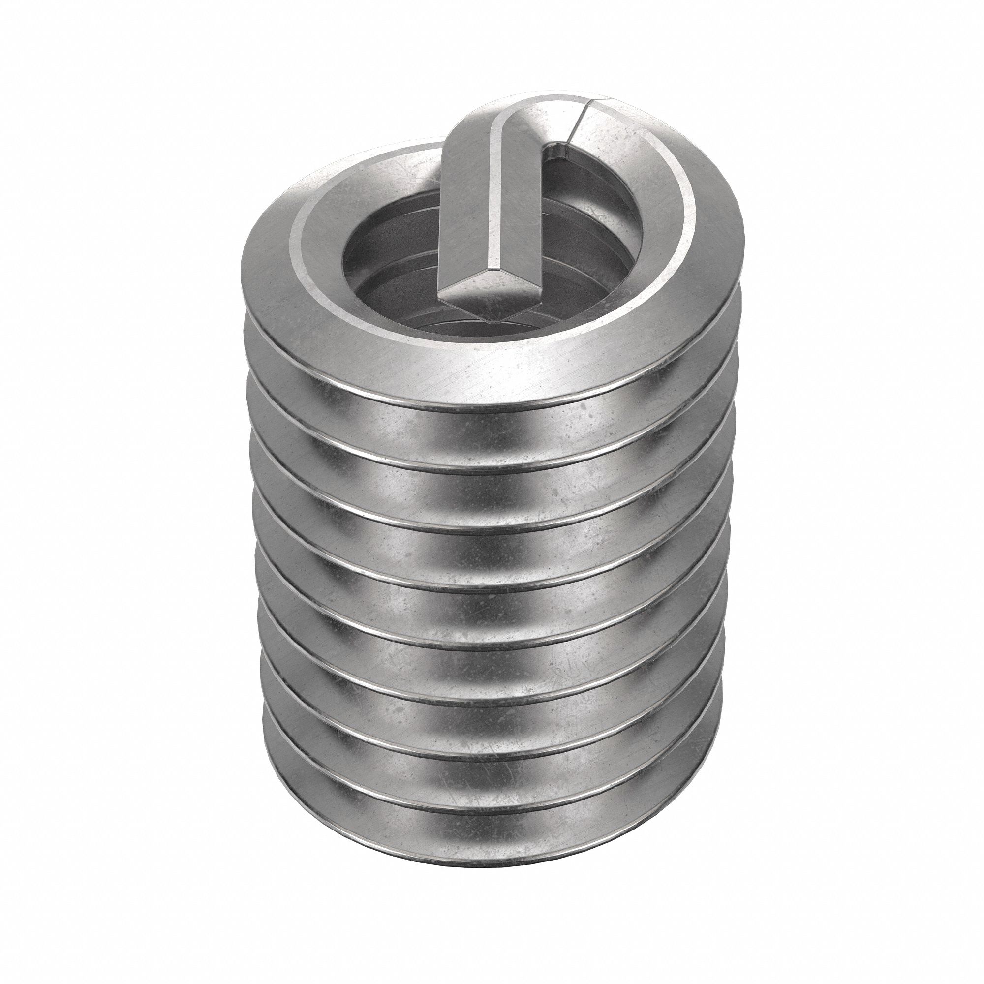 Helical Insert: Tanged Tang Style, Screw-Locking, 1/4"-20 Thread Size, 100 PK