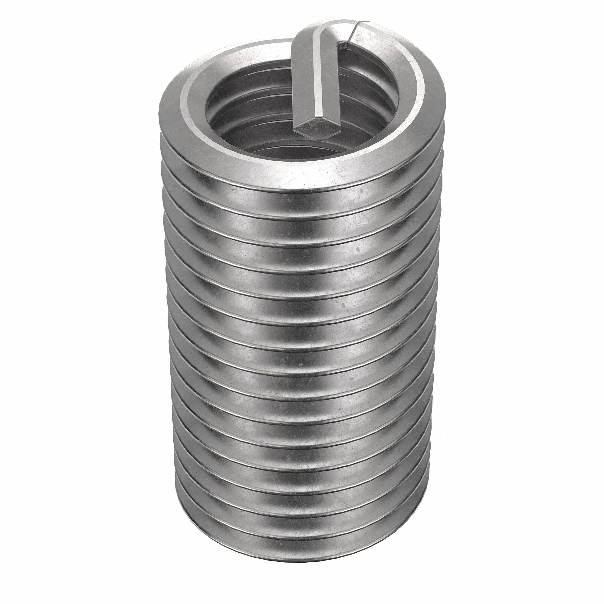Helical Insert: Tanged Tang Style, Screw-Locking, M12-1.75 Thread Size, Plain, 100 PK