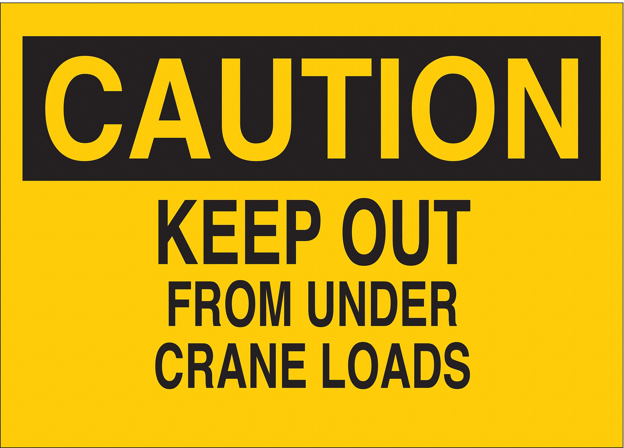 CAUTION SIGN, FIBREGLASS, 14 IN WIDTH, 10 IN HEIGHT, YELLOW