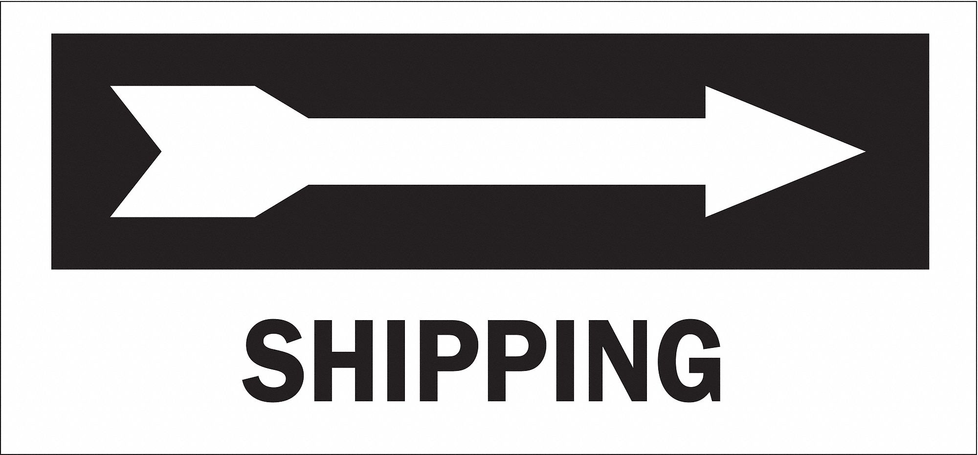 SIGNE FLECHE/DIR N/H 6 1/2 X 14