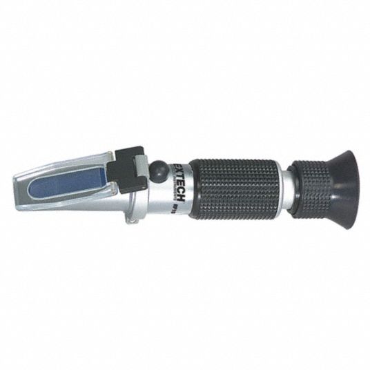 EXTECH, Brix/Sugar Solution, +/-0.1% Accuracy, Refractometer - 4GGD6 ...