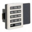 Metal,  Electronic Keyless Lock,  Keypad or Coded Key Fob,  Finish Brushed Nickel