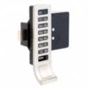 Metal,  Electronic Keyless Lock,  Keypad or Coded Key Fob,  Finish Brushed Nickel