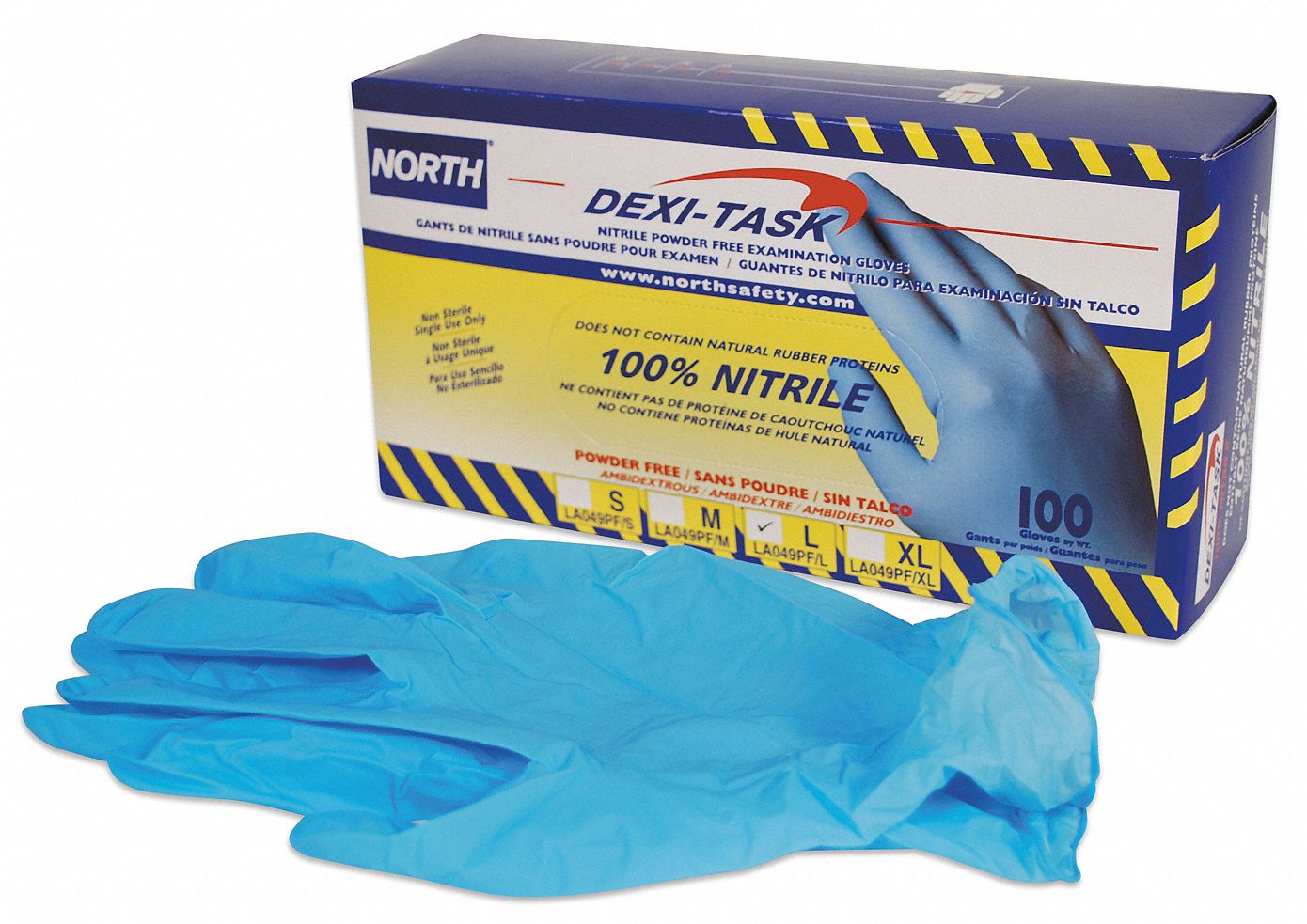 north rubber gloves