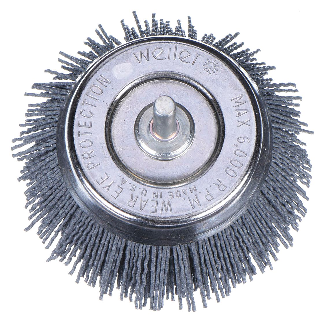 CUP BRUSH,2 3/4 IN D,WIRE 0.035/180