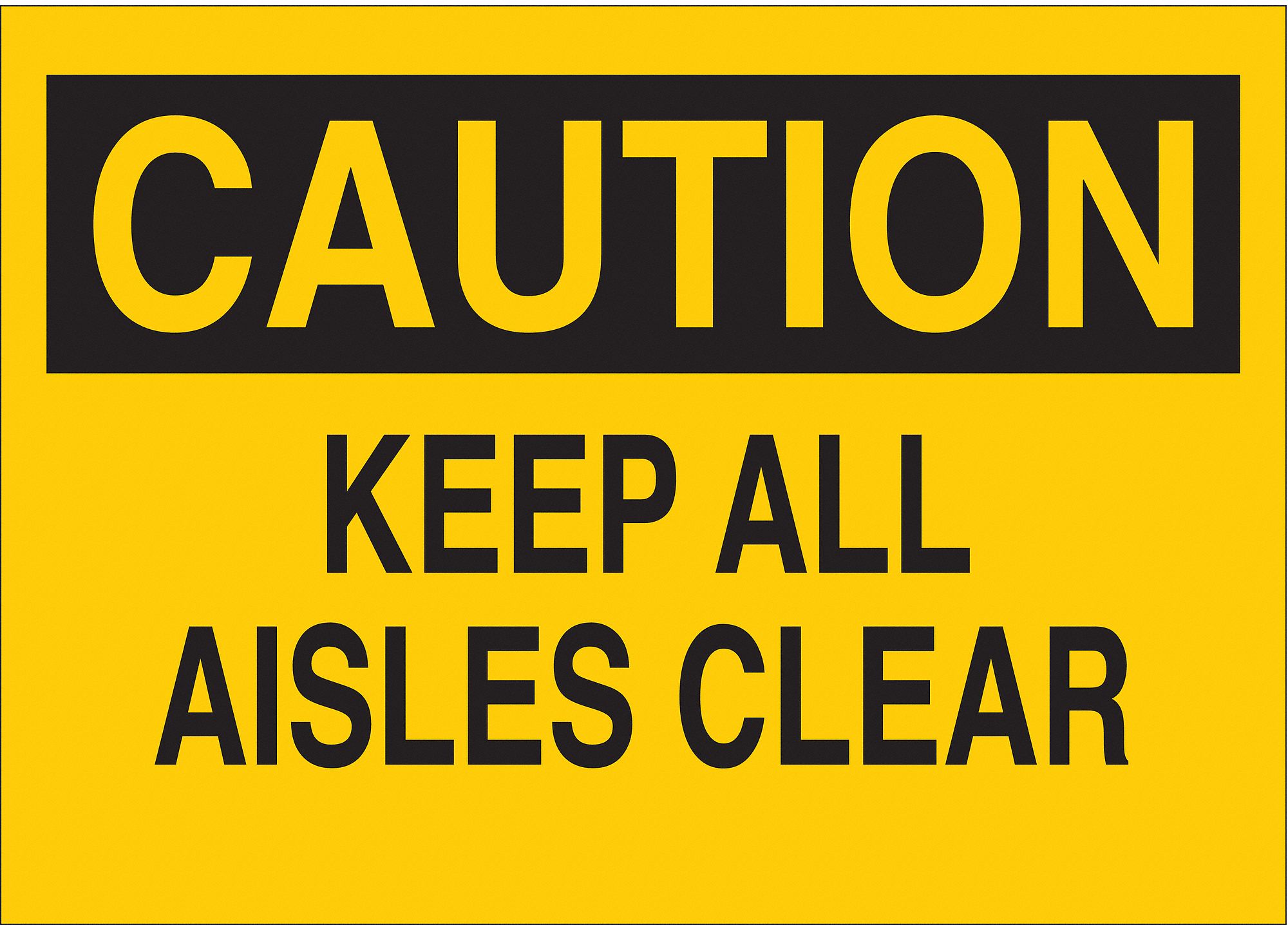 CAUTION SIGN, FIBREGLASS, 14 IN WIDTH, 10 IN HEIGHT, YELLOW