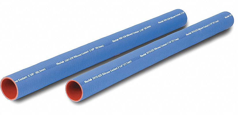 Silicone Greek Corrugated High Temperature Wire Reinforced Coolant Hose,  Series 6621