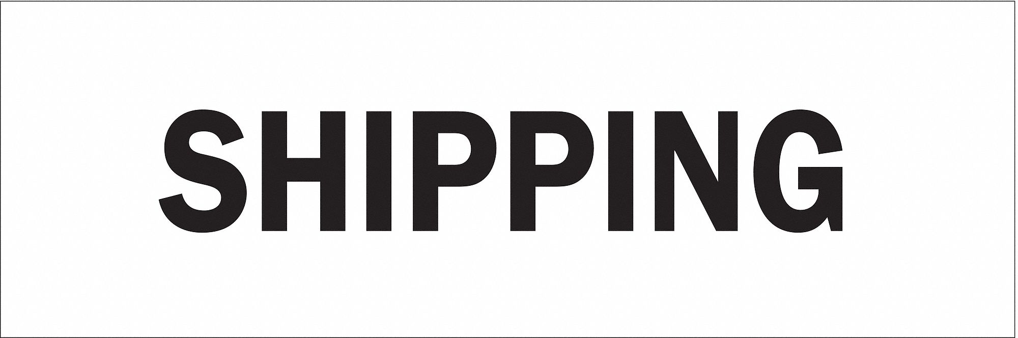 FACILITY SIGN, MOUNTING HOLES, NOT RETROREFLECTIVE, 0.06 IN THICK, RECTANGLE, 10 IN X 14 IN