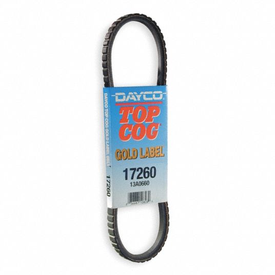 Dayco belt cross clearance reference