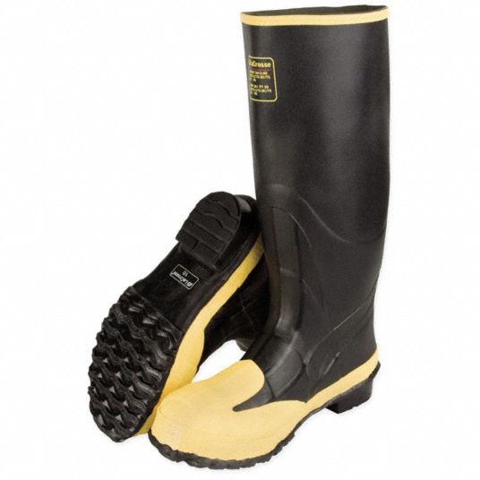 Knee Boots, Men's, 15, Knee, Steel Toe Type, 1 PR - Grainger