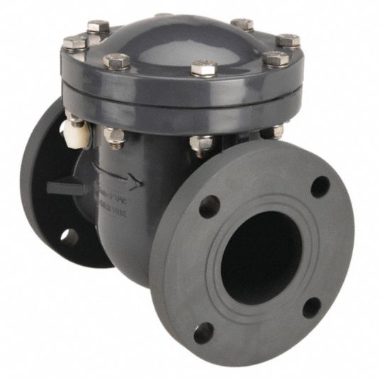 Single Flow, Inline Swing, Swing Check Valve - 4GPN4|SCOV110 - Grainger