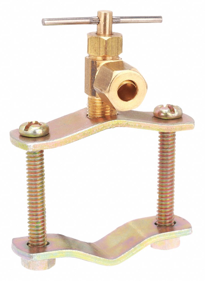 Nonself-Piercing Saddle Valve:
