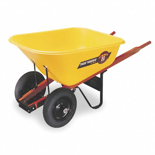 true temper green wheelbarrow