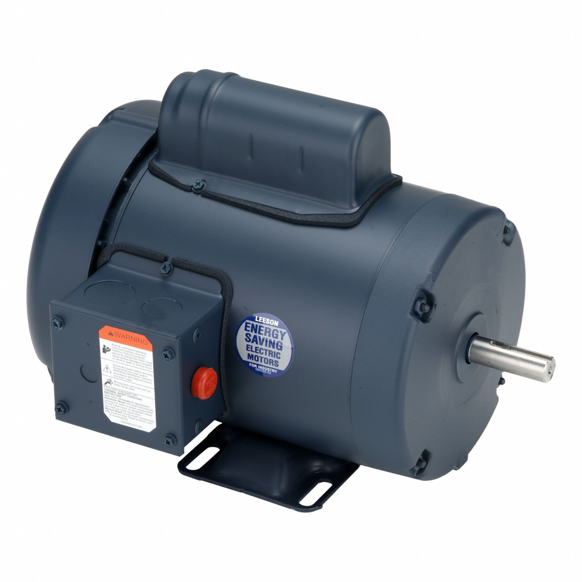 50 Hz Motor: Totally Enclosed Fan Cooled, 56 Frame Size, Rigid Base Mounting, Manual, 3/4 hp