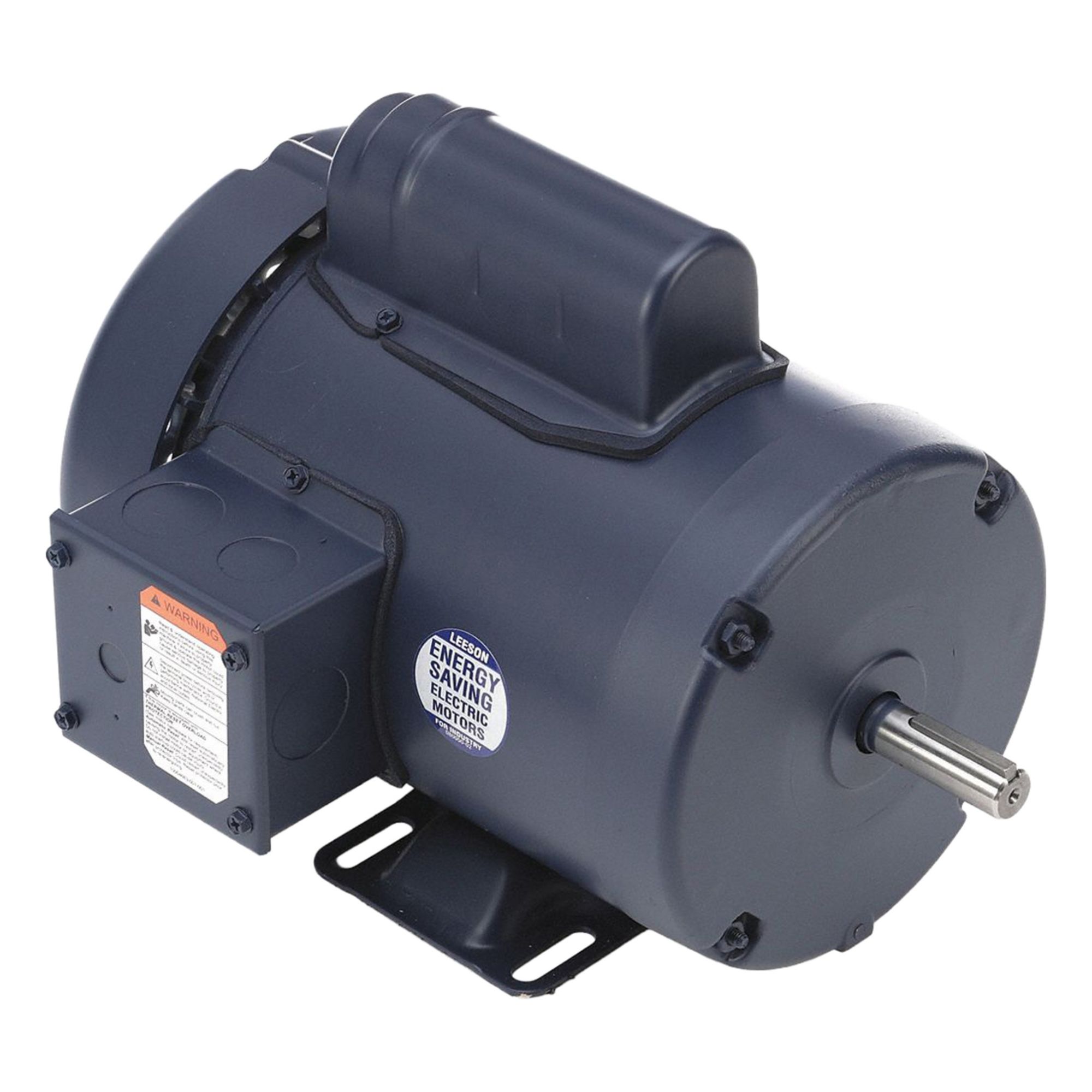50 Hz Motor: Totally Enclosed Fan Cooled, 56 Frame Size, Rigid Base Mounting, 1 hp, TEFC, 1