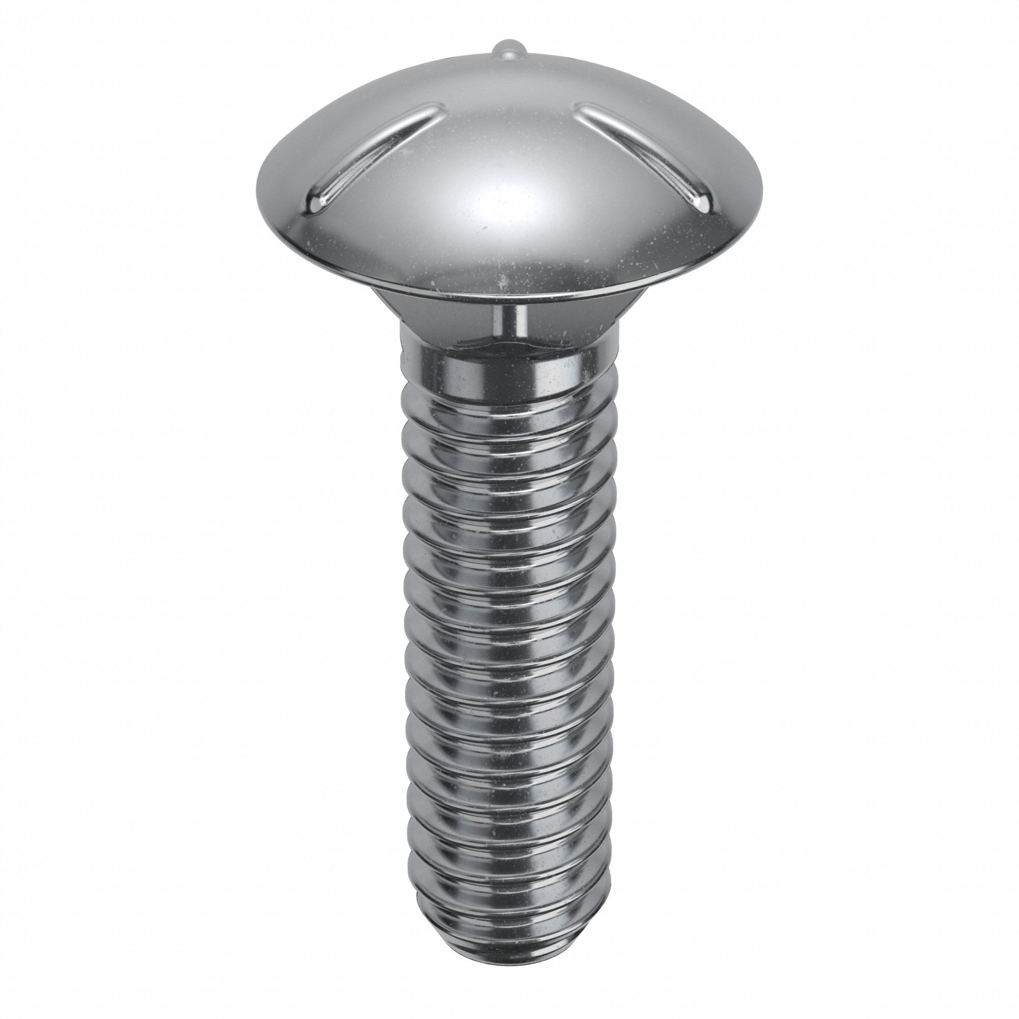 BOULON DE CARROSSERIE,CARRÉ,ACIER,GRADE 5,CHROMÉ,¼