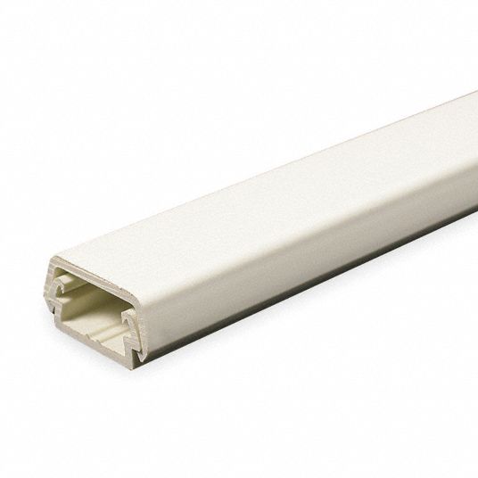 Legrand V500-5 5 ft. Signal-Channel Steel Small Raceway Ivory